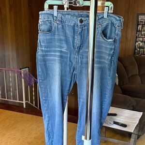 Risen Women's Classic Blue Skinny Jeans